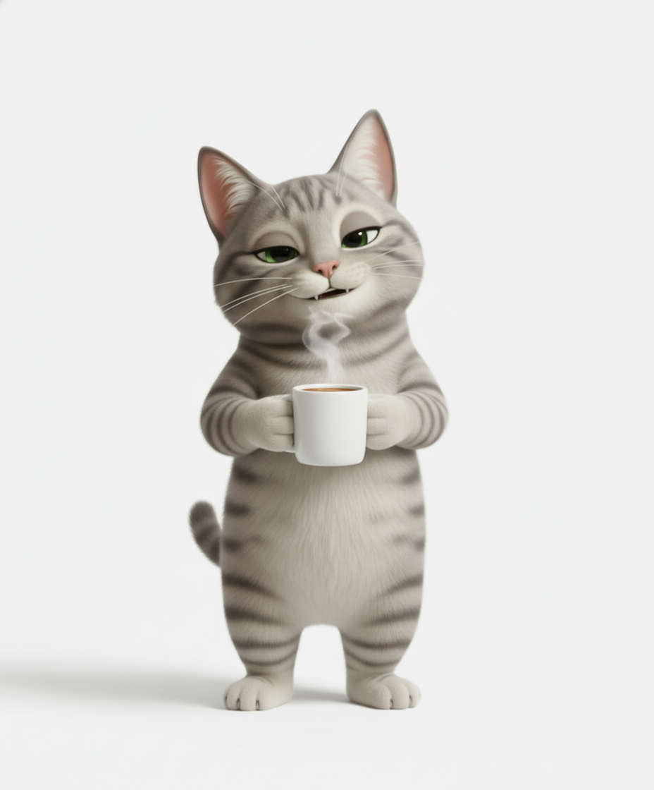 Cats and coffee